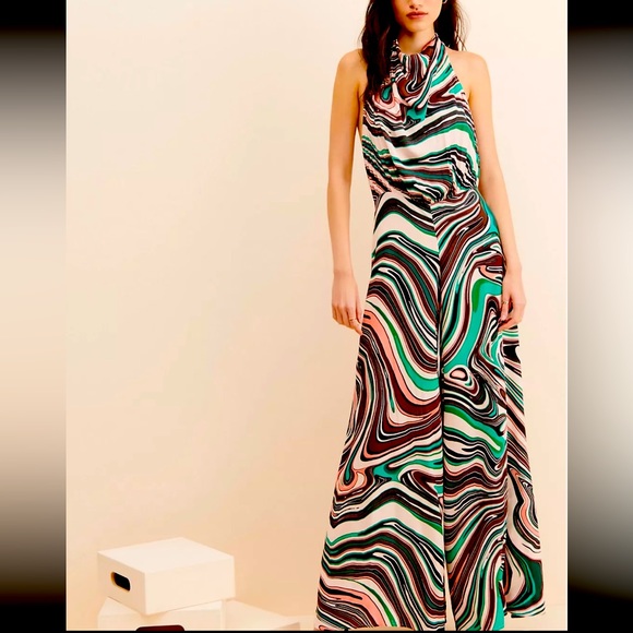 Anthropology, Corey Lynn Calter halter Wave jumpsuit. - Picture 2 of 7